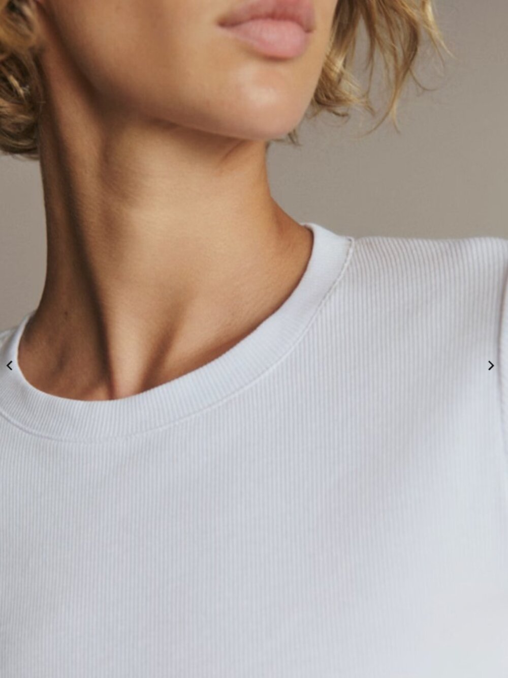 Sezane White Camil T-Shirt - Picture 3 of 4